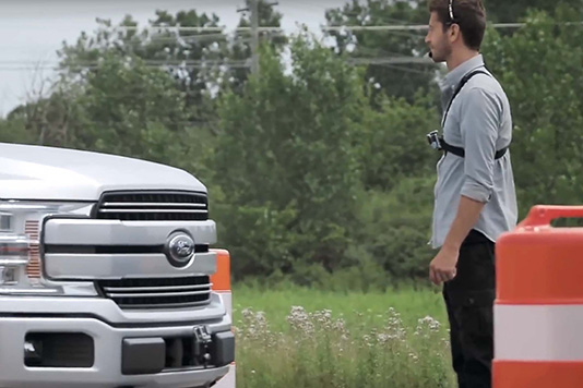 Detection pietons ford